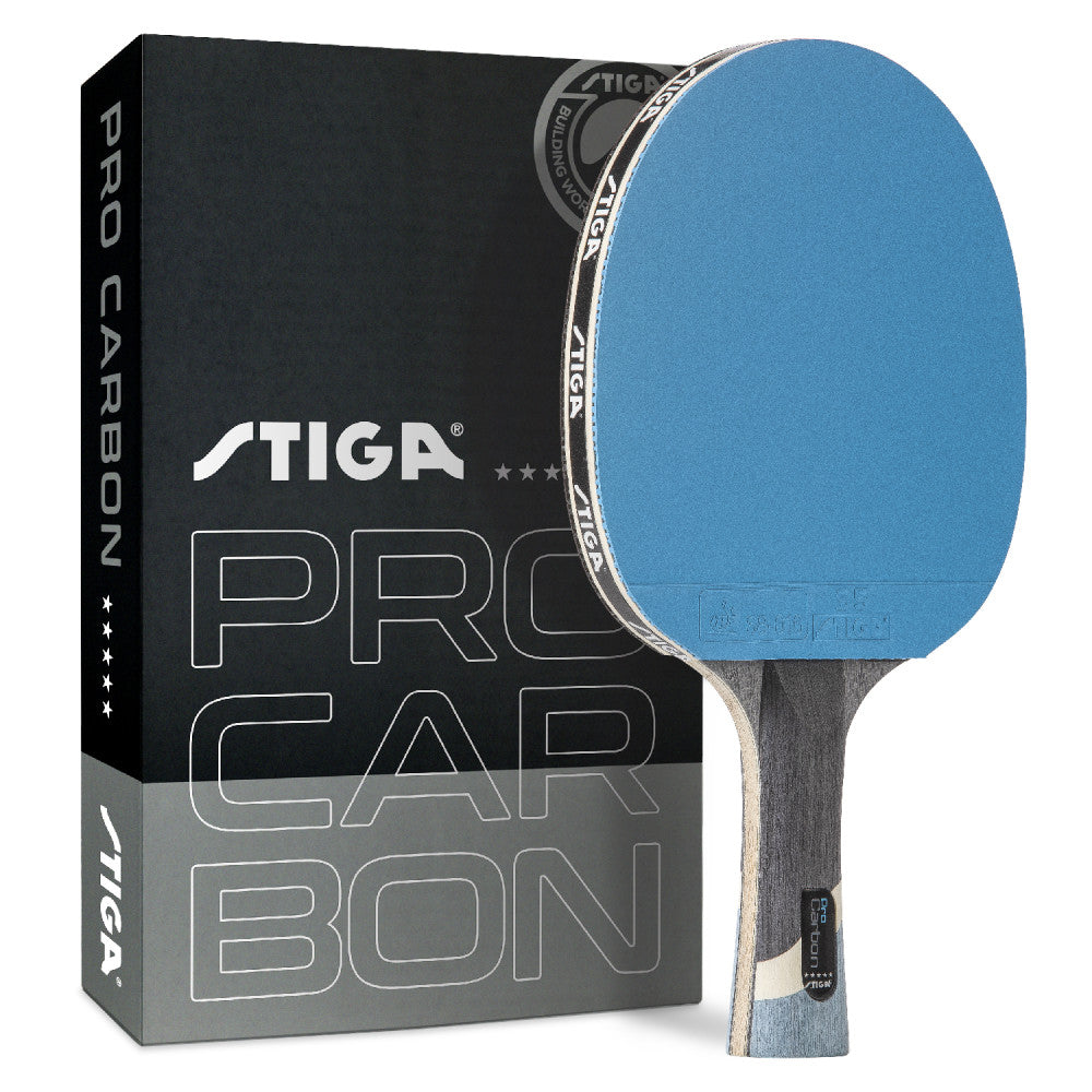 STIGA Blue Pro Carbon Table Tennis Racket Escalade Sports