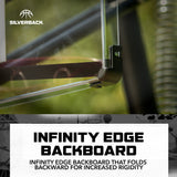 infinity edge backboard silverback bball portable goal