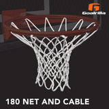 Goalrilla basketball net and cable for basketball hoop