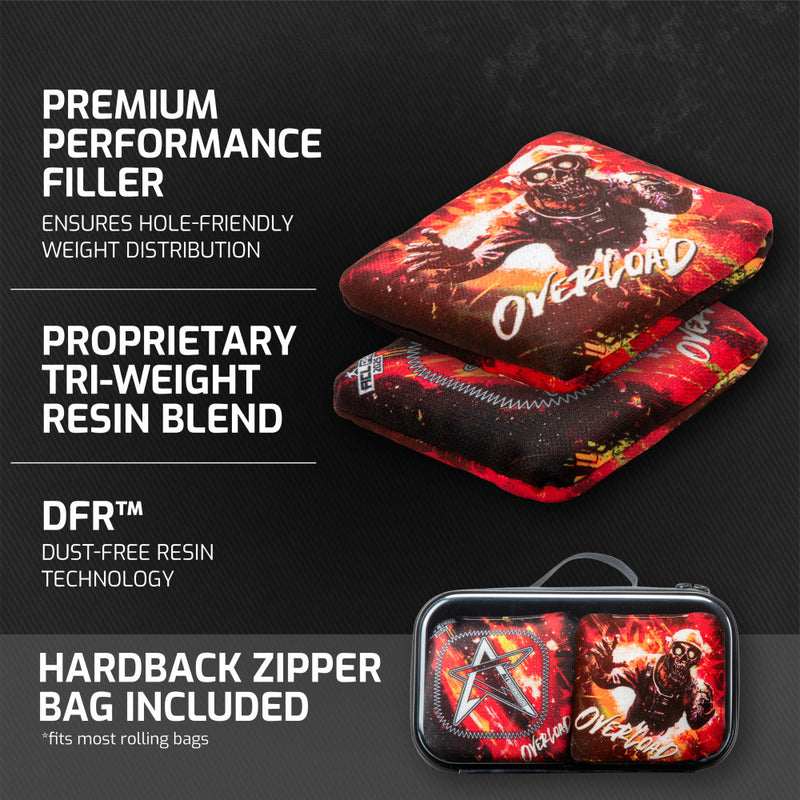 ACL PRO Red Overload Cornhole Bags_4