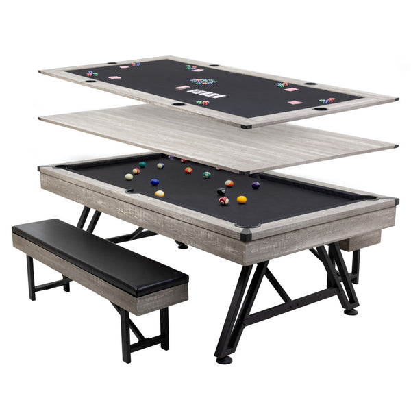 American Legend 3-in-1  Madison Pool + Poker Dining Table_1