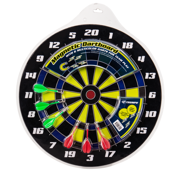 Safe 16" Magnetic Dartboard for all ages