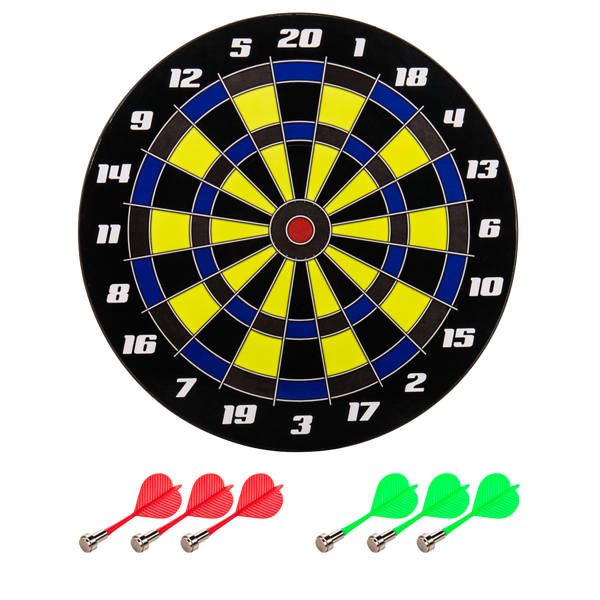 Safe 16" Magnetic Dartboard for all ages