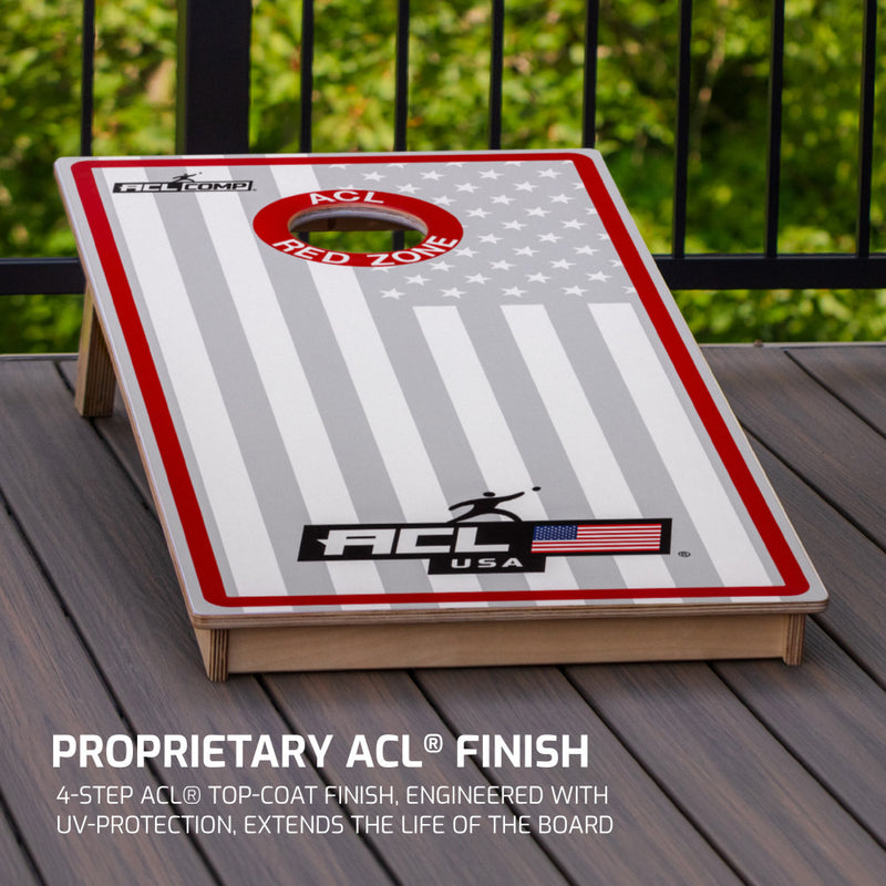 American Cornhole League | ACL® COMP 2x4 Cornhole Board - USA Edition