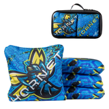 American Cornhole League | ACL® COMP MAGIC BLUE HORNET CORNHOLE BAGS