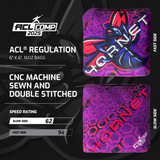 American Cornhole League | ACL® COMP INDIGO PURPLE HORNET CORNHOLE BAGS