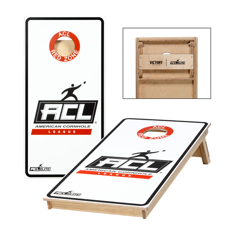 American Cornhole League | ACL® ELITE 2x4 White Cornhole Board