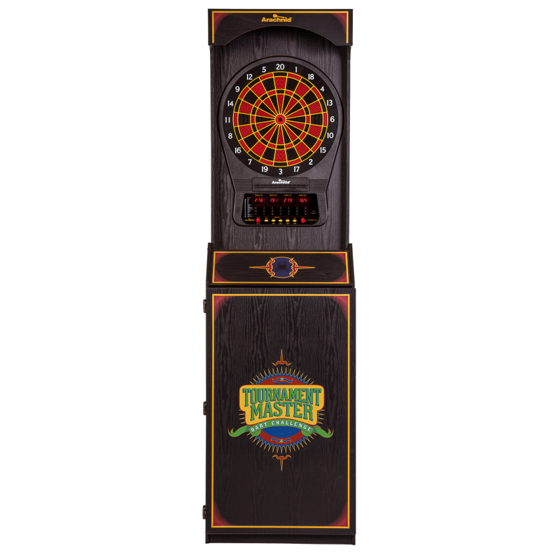 Cricket Pro 650 Standing Electronic Dartboard Cabinet Set