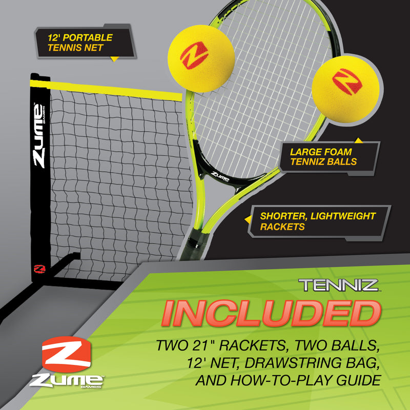Zume Games Portable Tennis Set