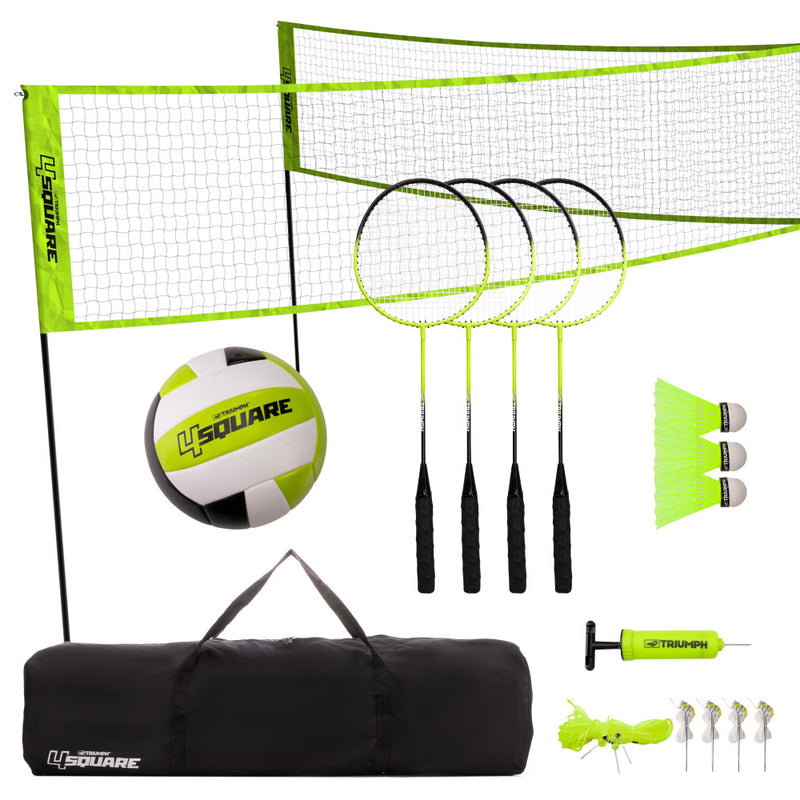 Triumph 4-Square Volleyball/Badminton Combo_1