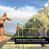 Triumph 4-Square Volleyball/Badminton Combo_3