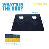 Triumph LED Blue and Yellow 2x3 Cornhole Set_6