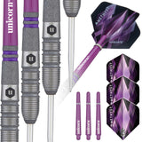 Unicorn Amethyst Steel Tip Dart Set_1