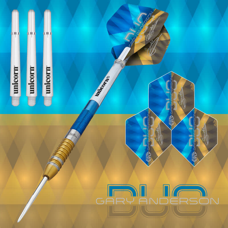 Unicorn Gary Anderson Duo Steel Tip Dart Set_2