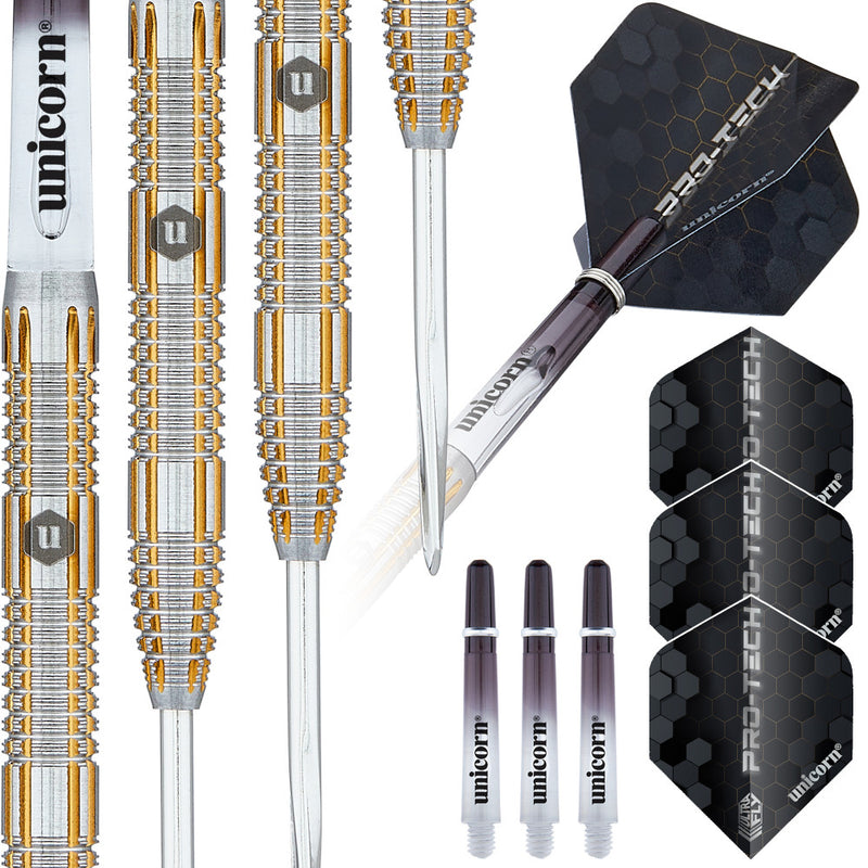 Unicorn Pro-Tech Style 1 Steel Tip Dart Set_1