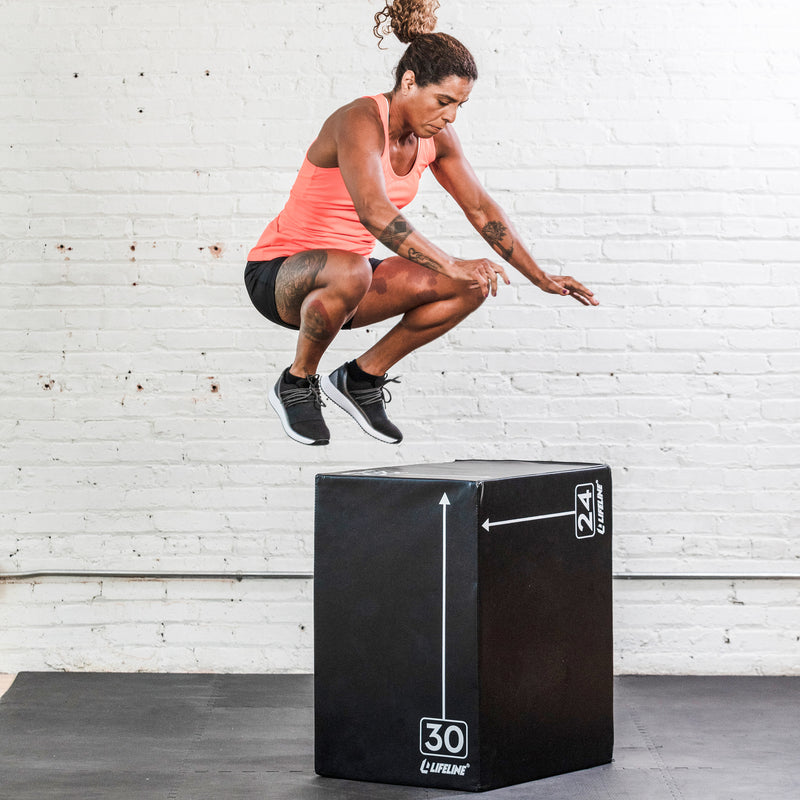 Box Jumps for Youth Football Explosiveness